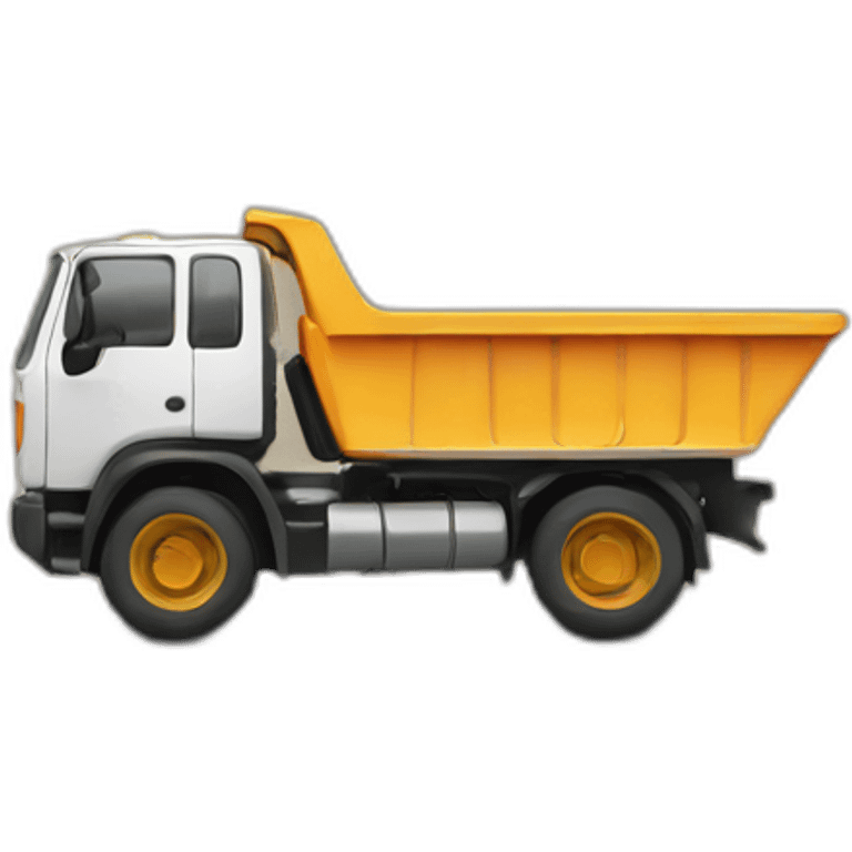 man watching road works emoji