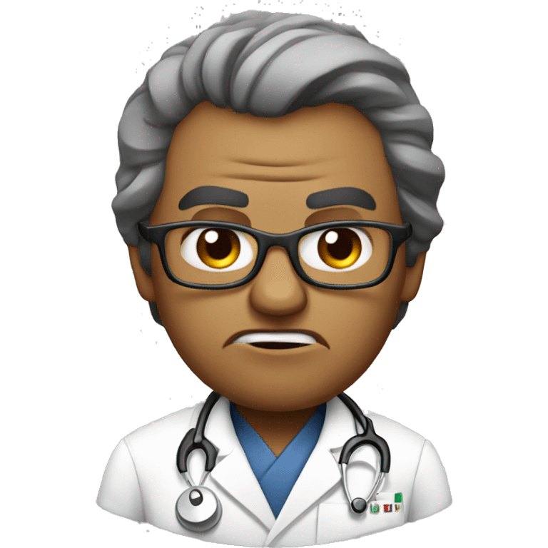 Angry revolutionary doctor emoji