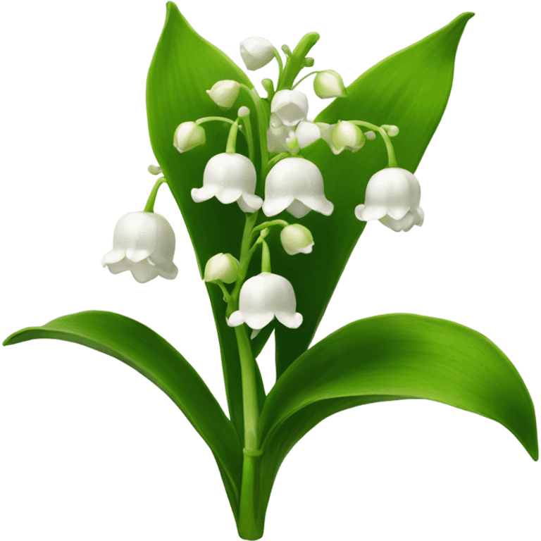 lily of the valley flowers emoji