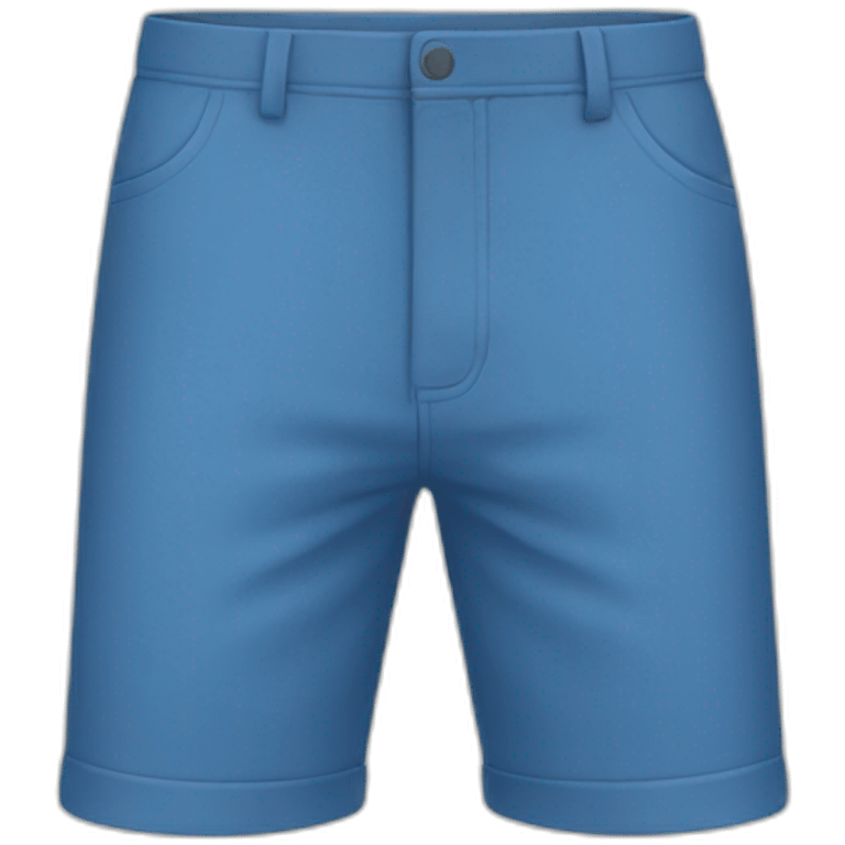 blue shorts emoji