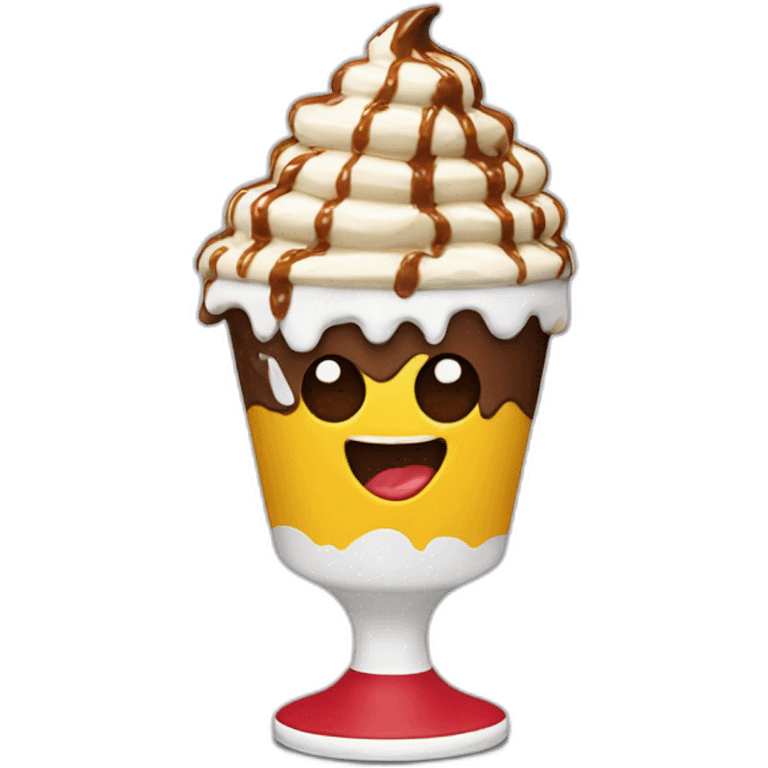 McDonald's Sundae emoji