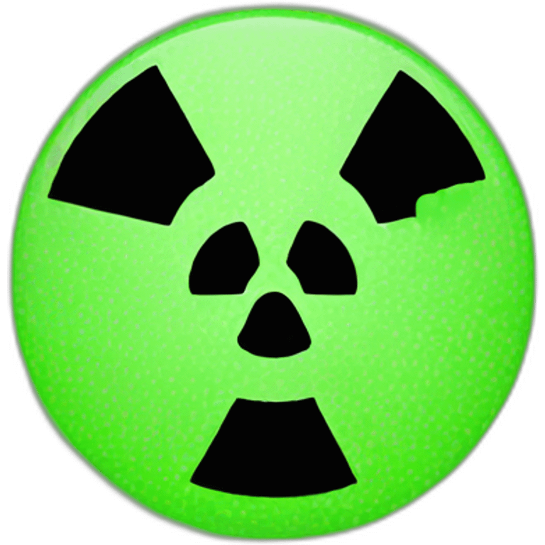 radioactive logo emoji