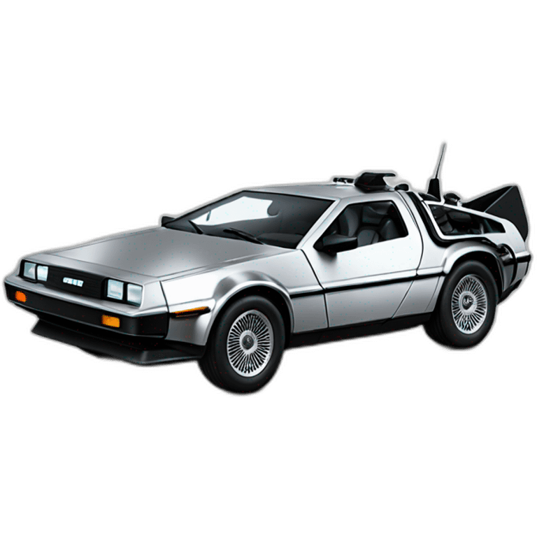 delorean emoji