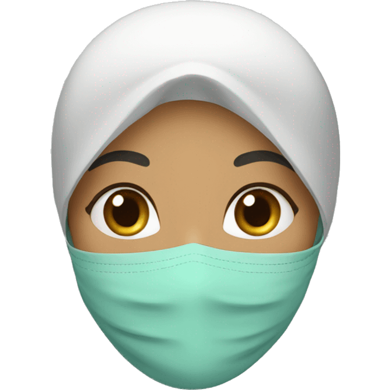 Hijab doctor emoji