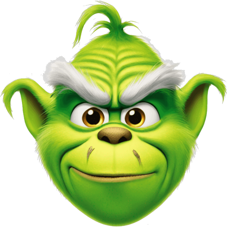 The grinch emoji