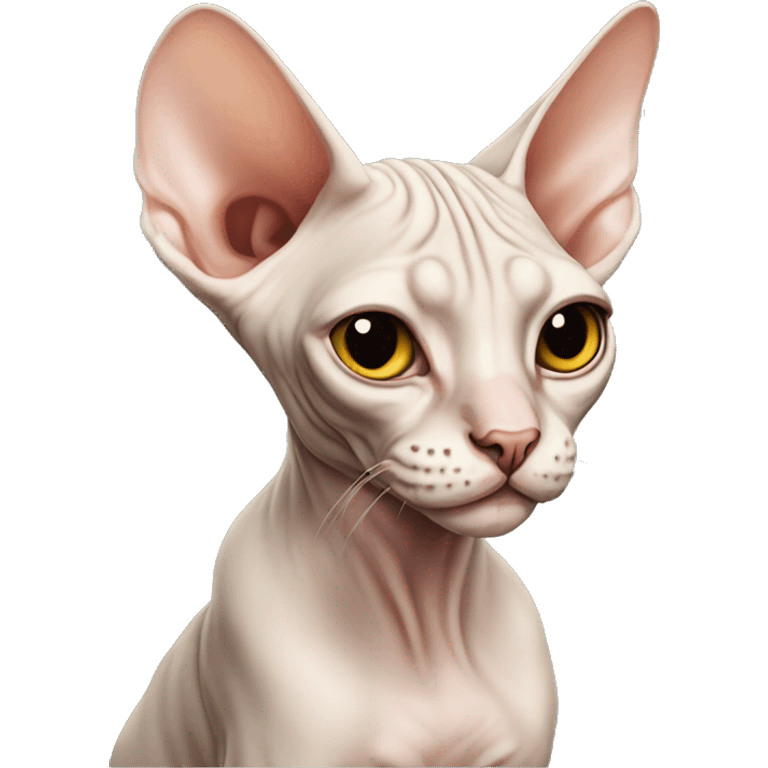 Sphynx cat  emoji