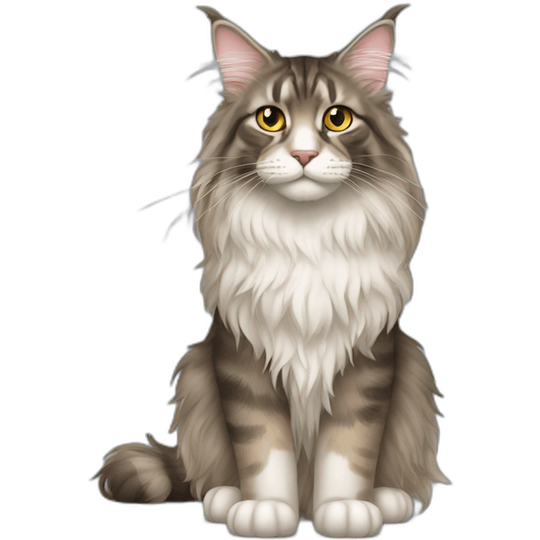 maine coon  emoji