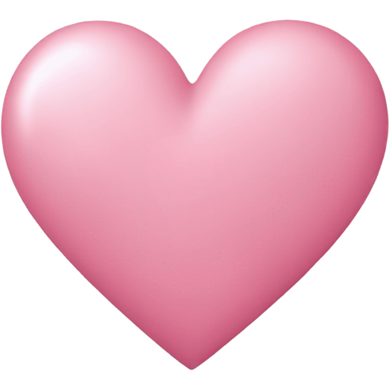 Pink heart emoji