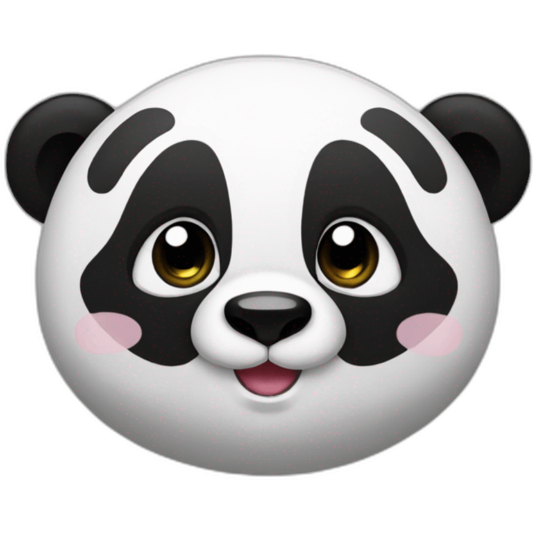 Panda kawaii emoji