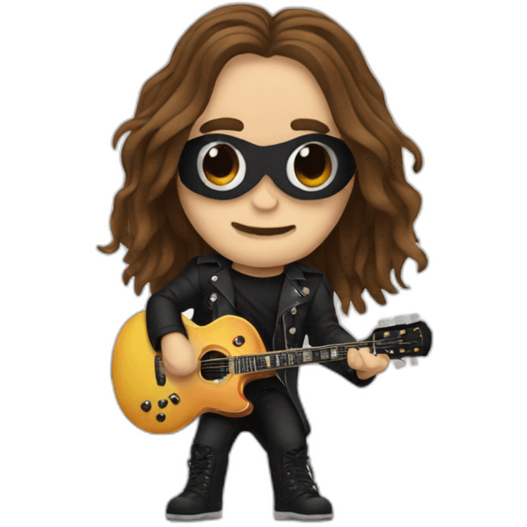 Ozzy over guitar emoji