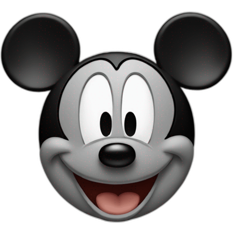 Mickey mouse emoji