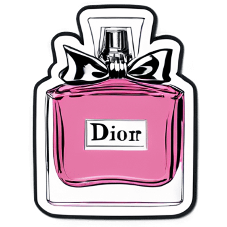 Pink Dior  emoji