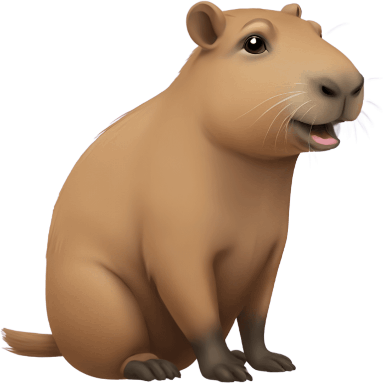 capybara ￼ emoji