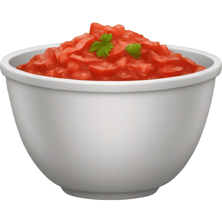 Bowl of salsa emoji