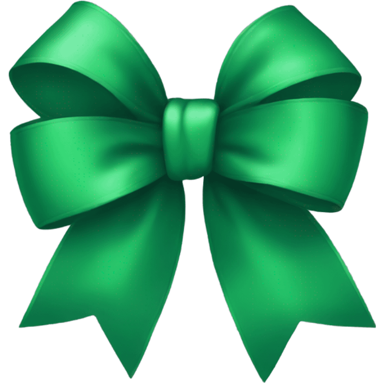 green bow emoji