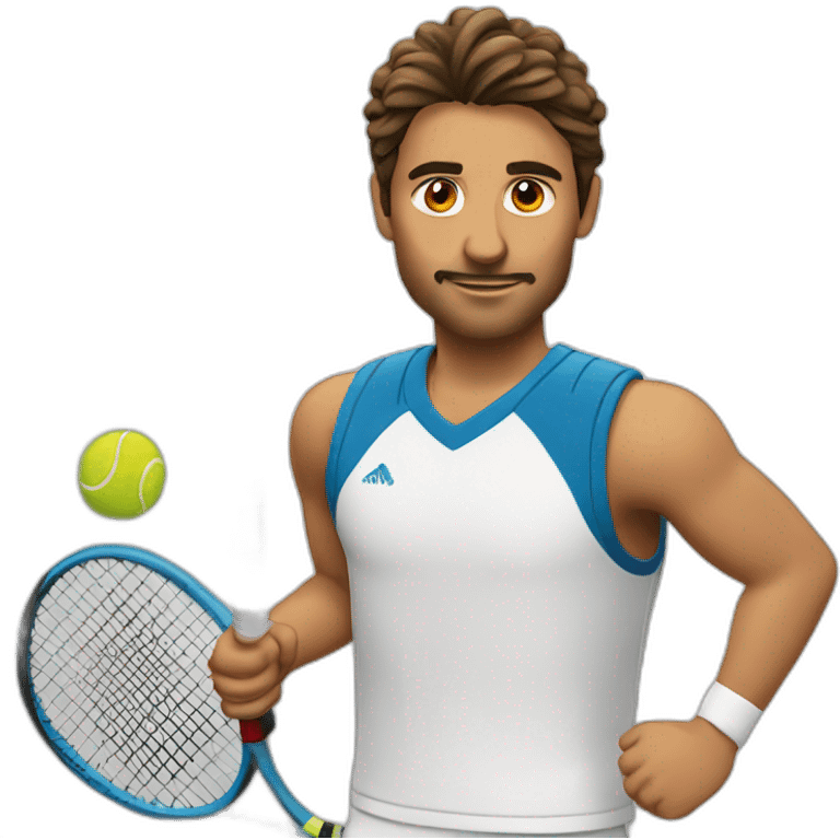 Spanish tennis player emoji