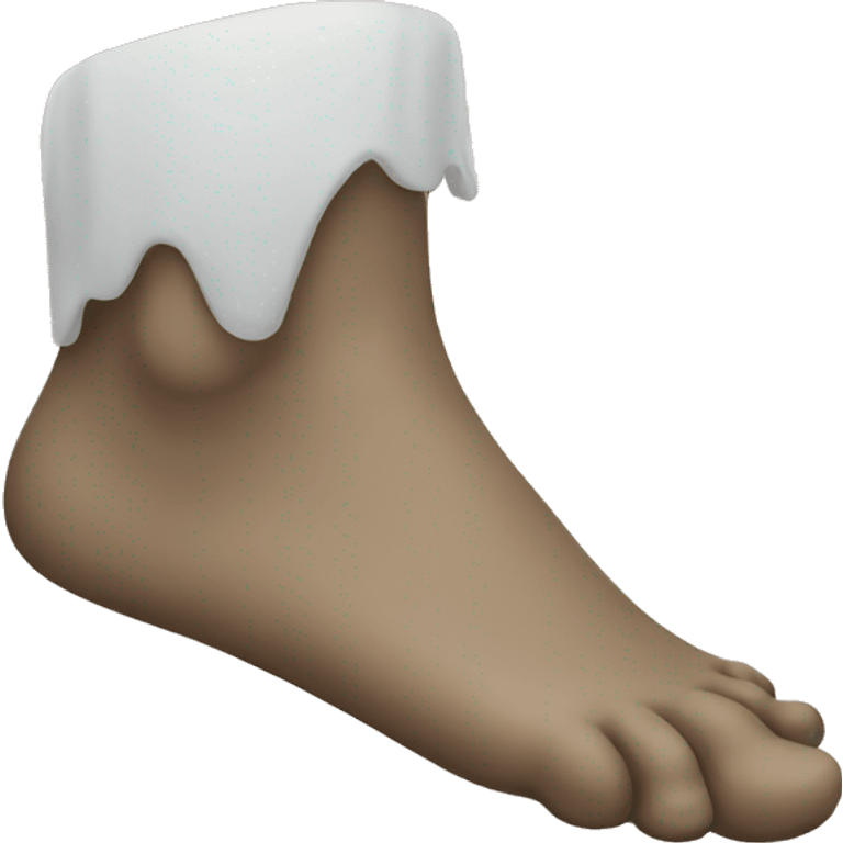 foot emoji