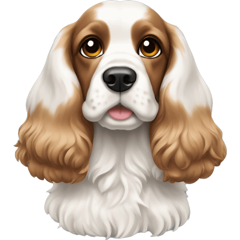 Cocker spaniel tricolor  emoji