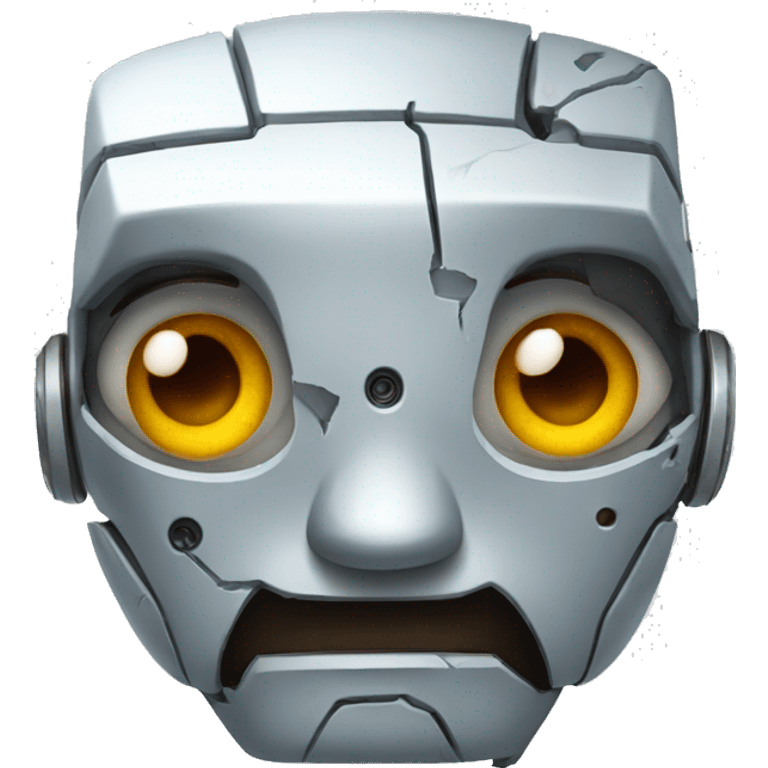 Broken robot  emoji