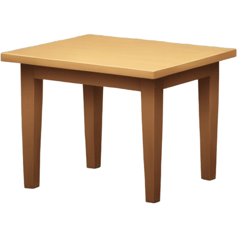 A table emoji