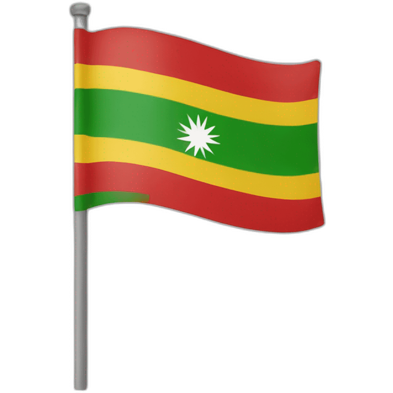 Kurdish flag emoji