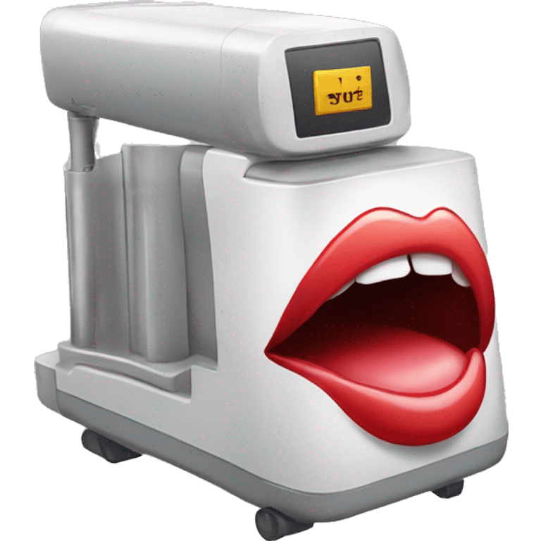 Lip Delivery Machine emoji