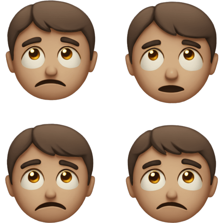 a sad fac emoji