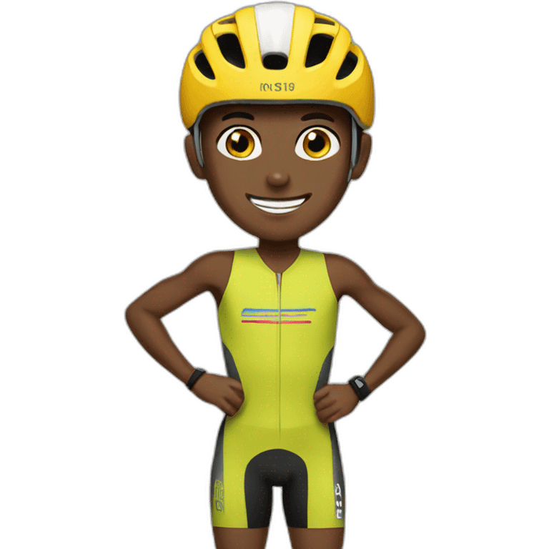 triathlete emoji