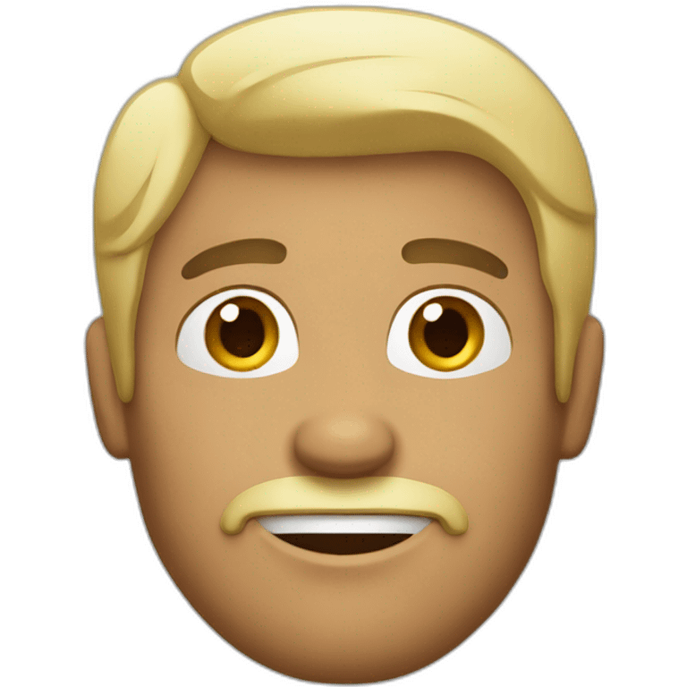 Hombre con cabello blanco emoji