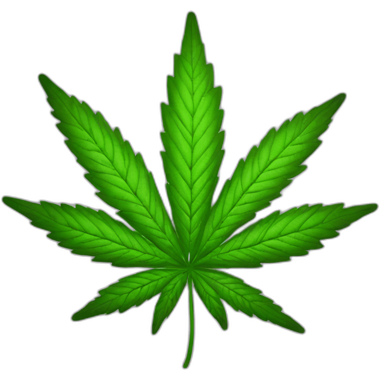 marijuana leaf emoji