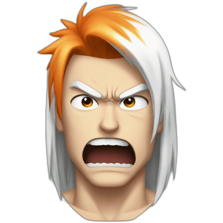 Ichigo angry emoji