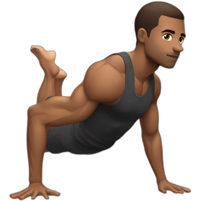 full planche, straight, calisthenics emoji