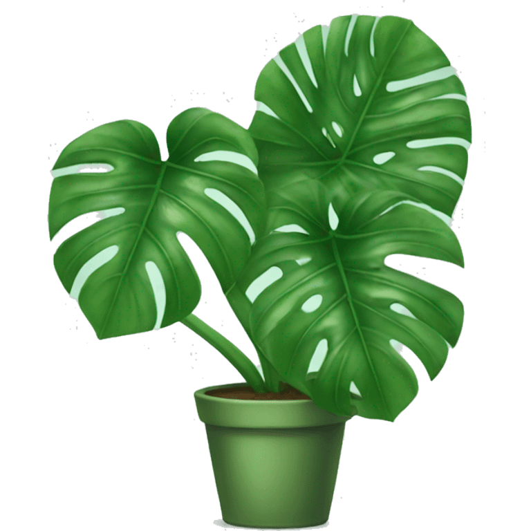 Monstera emoji