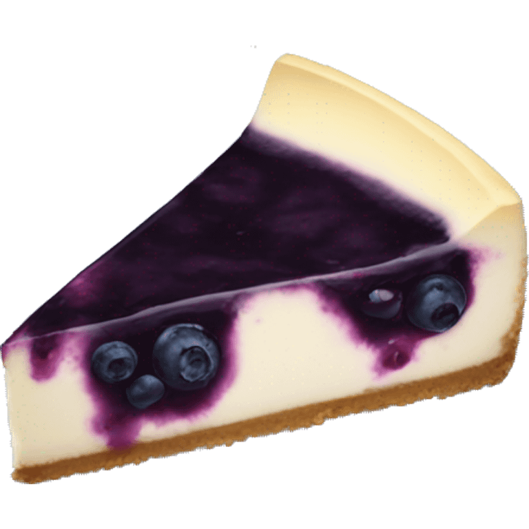 Blueberry Cheesecake  emoji