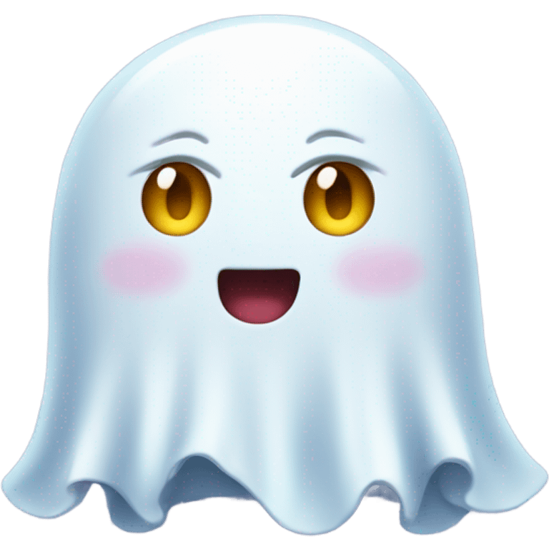 Cute kawai ghost  emoji