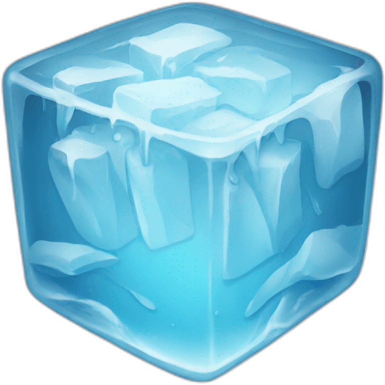 ice cubes emoji