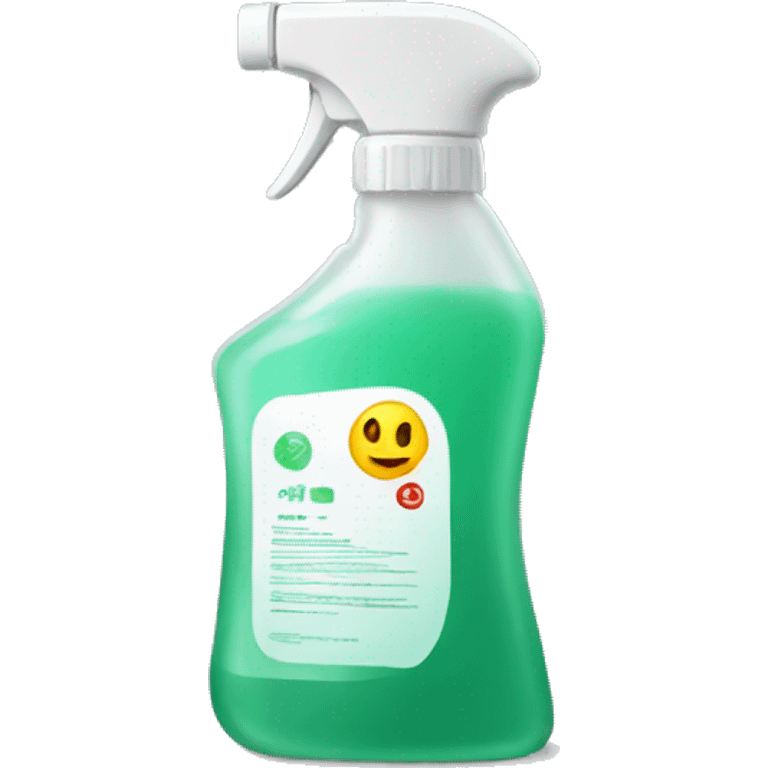 disinfectant emoji