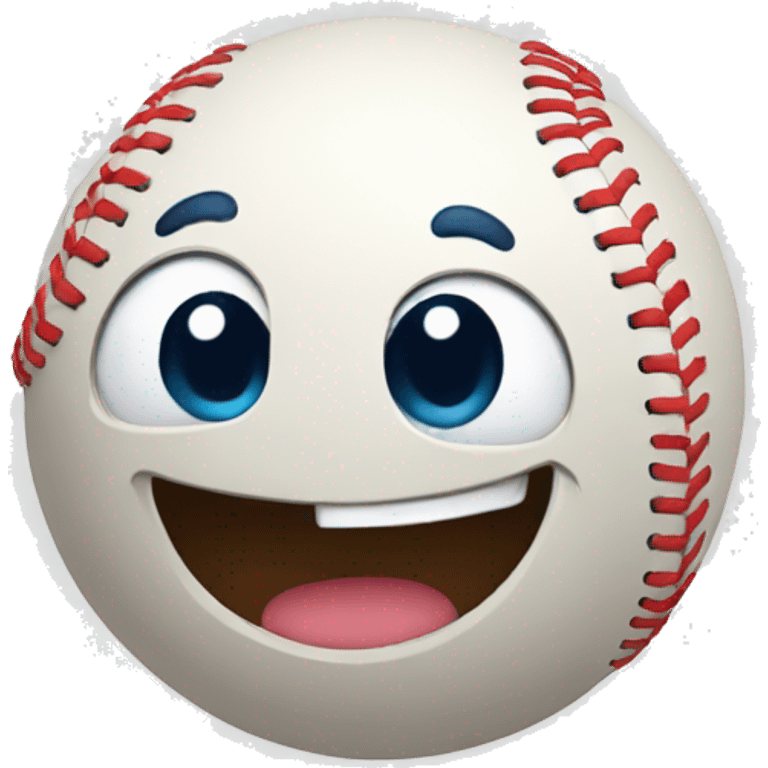 baseball happy emoji