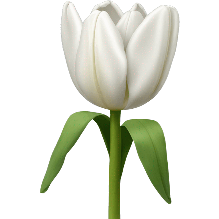  White tulipans  emoji