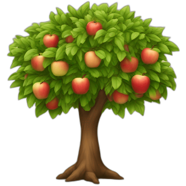 Apple tree emoji