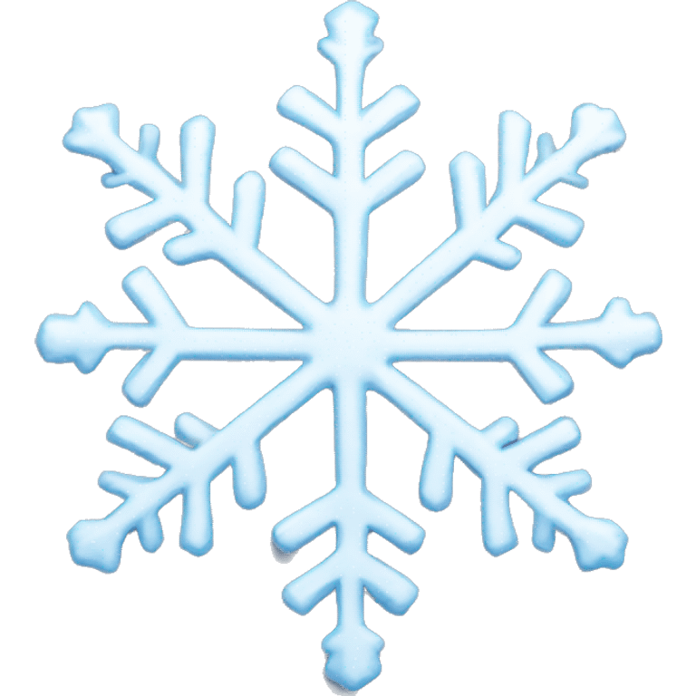 Snowflake emoji