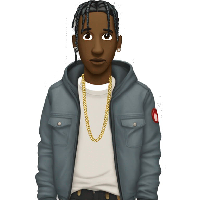 Travis scott utopa oufit emoji