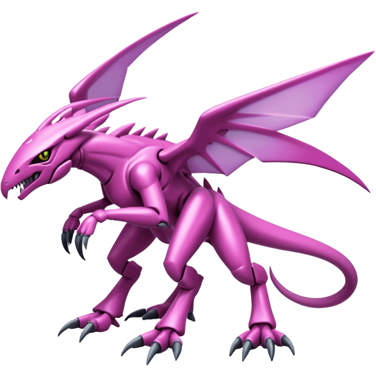  Cool Edgy Shiny Ethereal Legendary Digimon-Genesect-Palkia-hybrid full body emoji