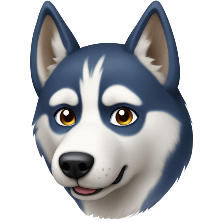 HUSKY roux au yeux marron clair avec un peu de bleu dans l’œil droit  emoji