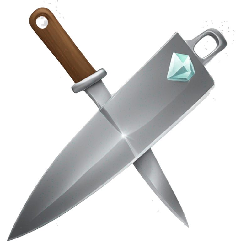 Scalpel With diamond emoji