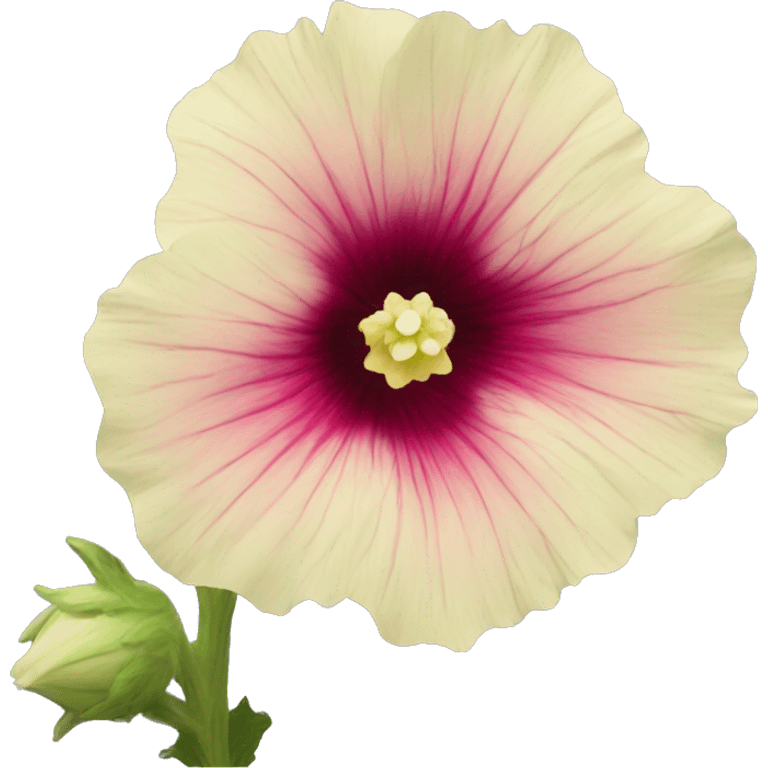 hollyhock flower emoji