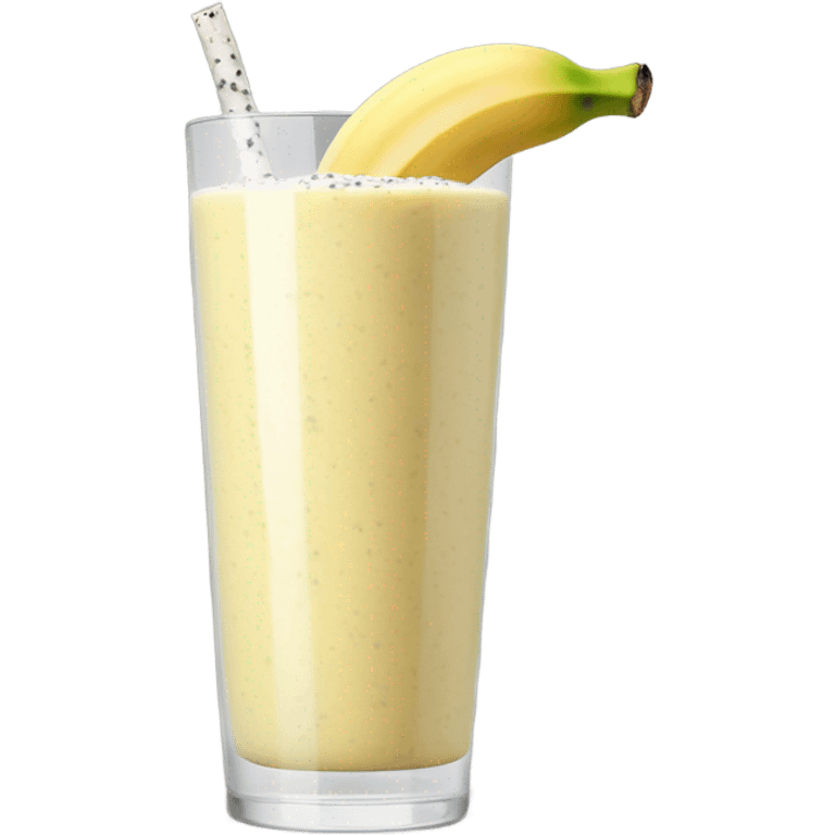 Banana smoothie emoji