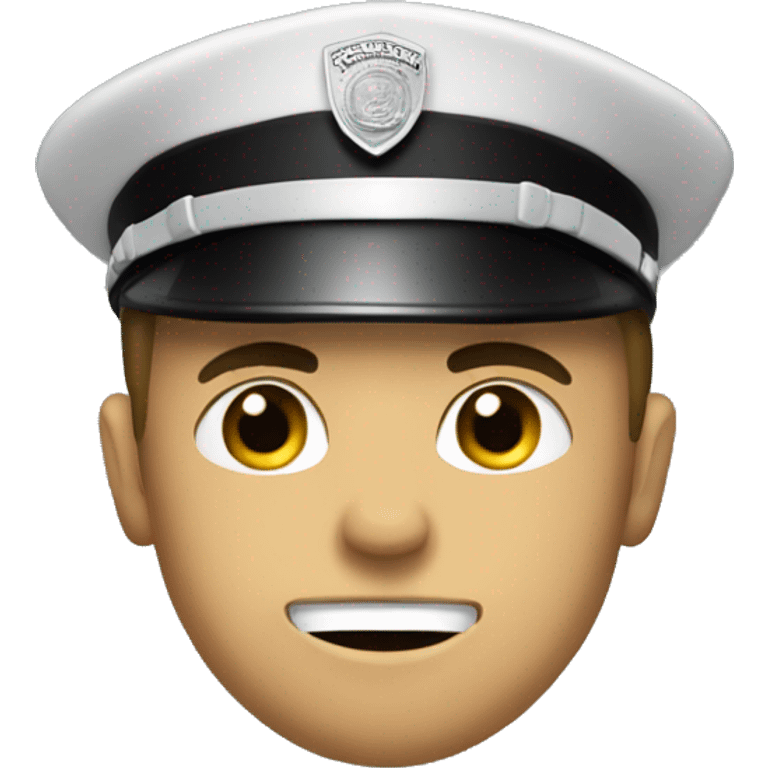 A cop that doesn't take money  emoji