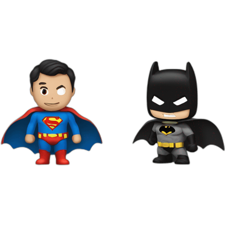 superman vs batman emoji