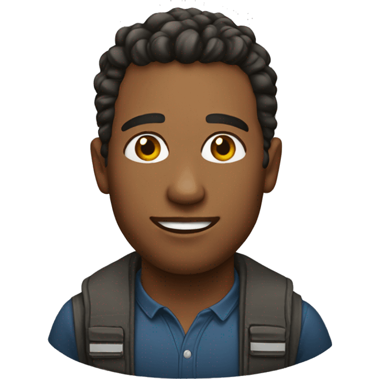 male portrait in Florida  emoji